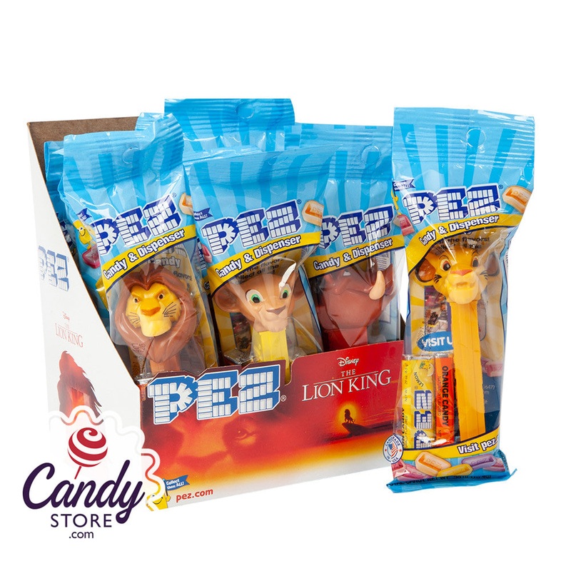 Lion King PEZ Candy Dispensers – 12ct
