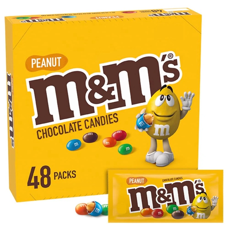M&M’s Peanut – 48ct