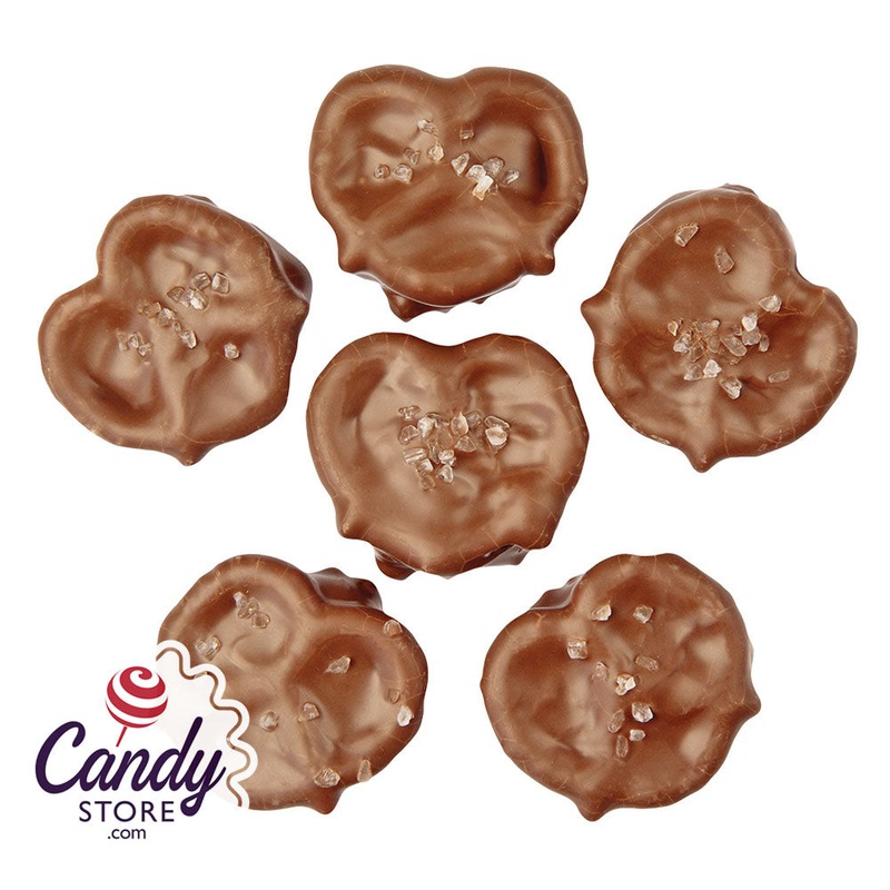Milk Chocolate Sea Salt Caramel Pretzels – 4lb