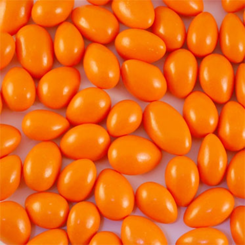 Orange Jordan Almonds – 5lb