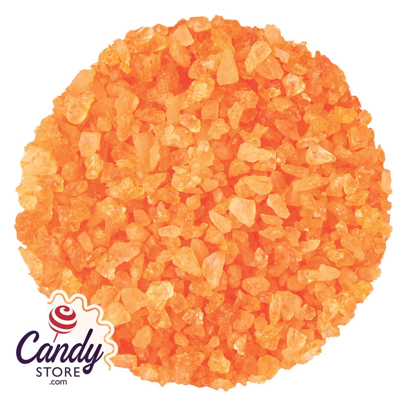 Orange Rock Candy Crystals Dryden & Palmer – 5lb