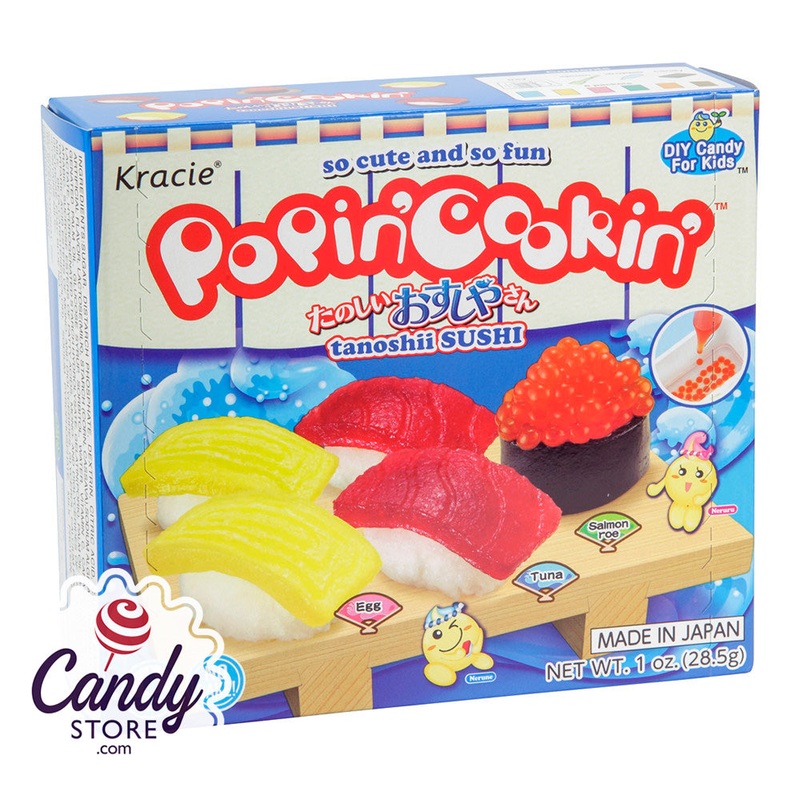Popin Cookin Tanoshii Sushi Japanese Candy Kits – 5ct