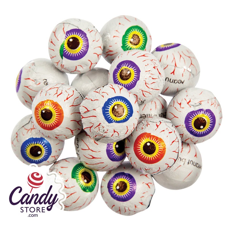 Spooky Eyes Peanut Butter-Filled Creepy Peepers – 12lb