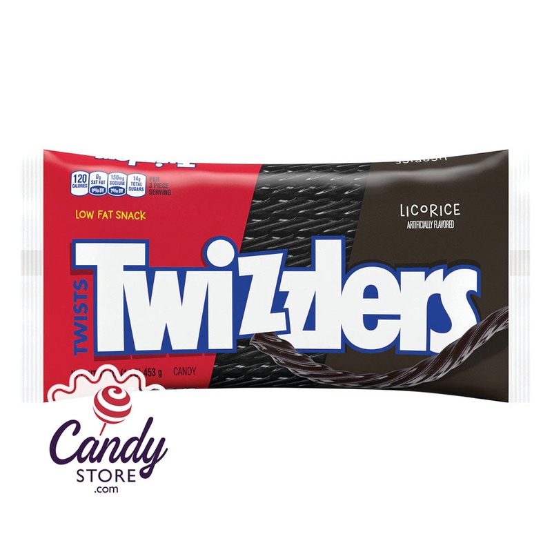 Twizzlers Twists Licorice 16oz – 12ct