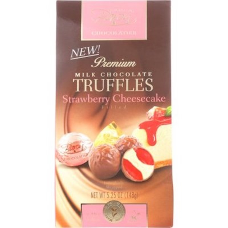 Baron Premium Milk Chocolate Truffles with Strawberry Cheesecake Bags – 6ct