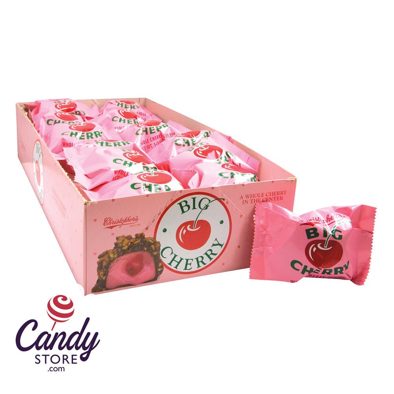 Big Cherry Candy Bars – 24ct
