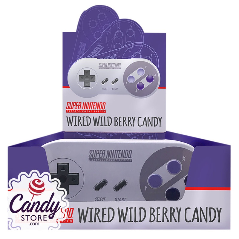 Candy Super Nintendo Controller Wild Berry Sours – 12ct Tins