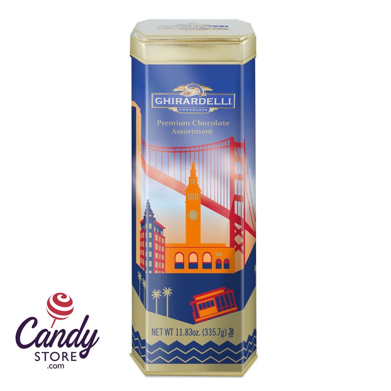 Ghirardelli Chocolate San Francisco Tower Tin – 6ct