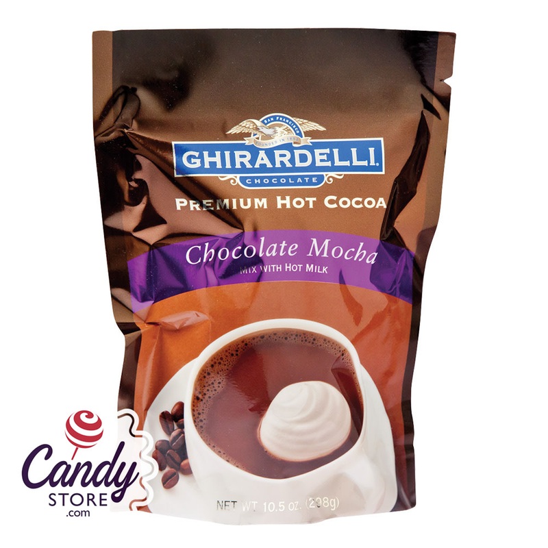 Ghirardelli Mocha Hot Chocolate 10.5oz Pouch – 6ct