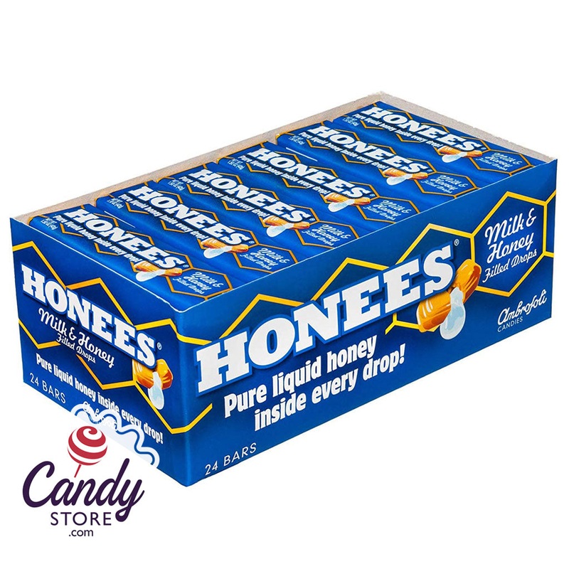 Honees Milk-N-Honey Bars Ambrosoli – 24ct