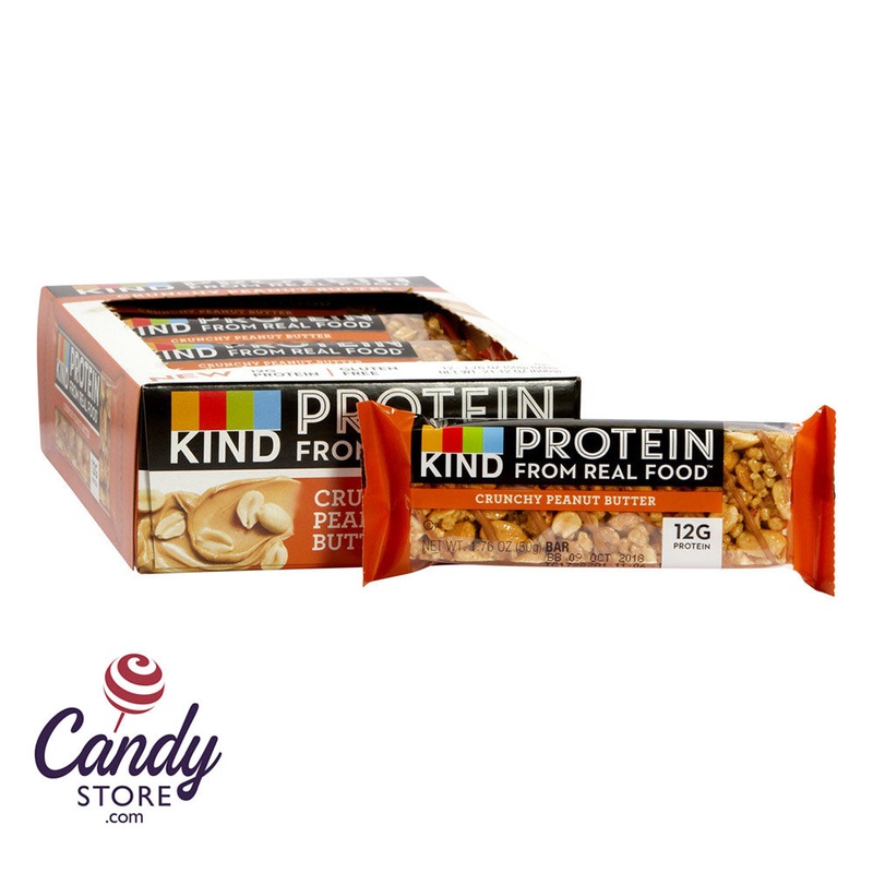 Kind Bars Protein Crunchy Peanut Butter 1.76oz – 12ct