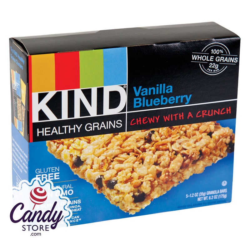 Kind Bars Vanilla Blueberry Granola Bars 5-Piece 6.2oz Box – 8ct