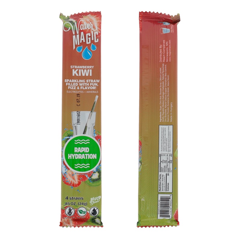 Milk Magic Water Magic Straws – Strawberry Kiwi