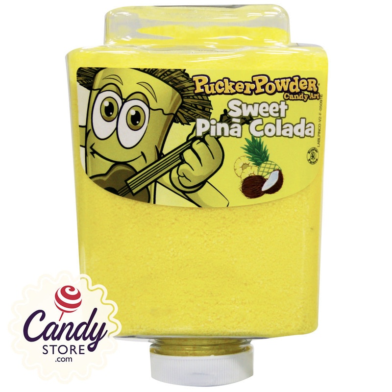 Pina Colada Pucker Powder Candy Art – 9oz Bottle