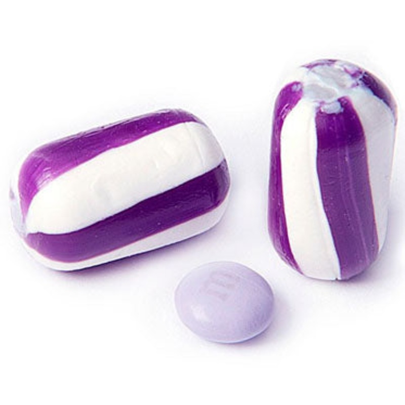 Purple Sassy Cylinders Candy – 5lb