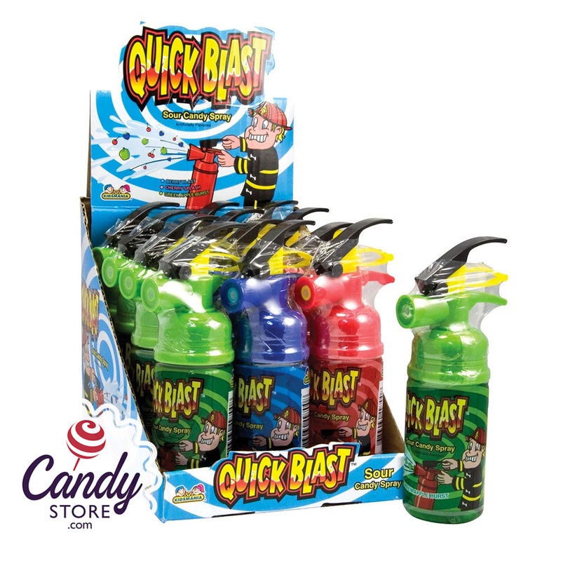 Quick Blast Sour Candy Spray – 12ct