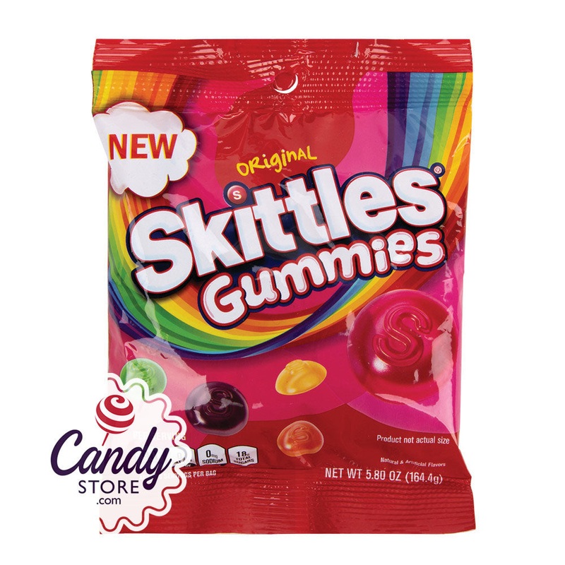 Skittles Gummies – 12ct Peg Bags