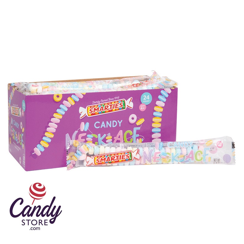 Smarties Candy Necklaces – 24ct
