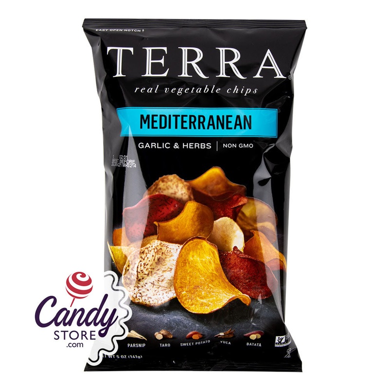 Terra Exotic Mediterranean Chips 5oz Bags – 12ct