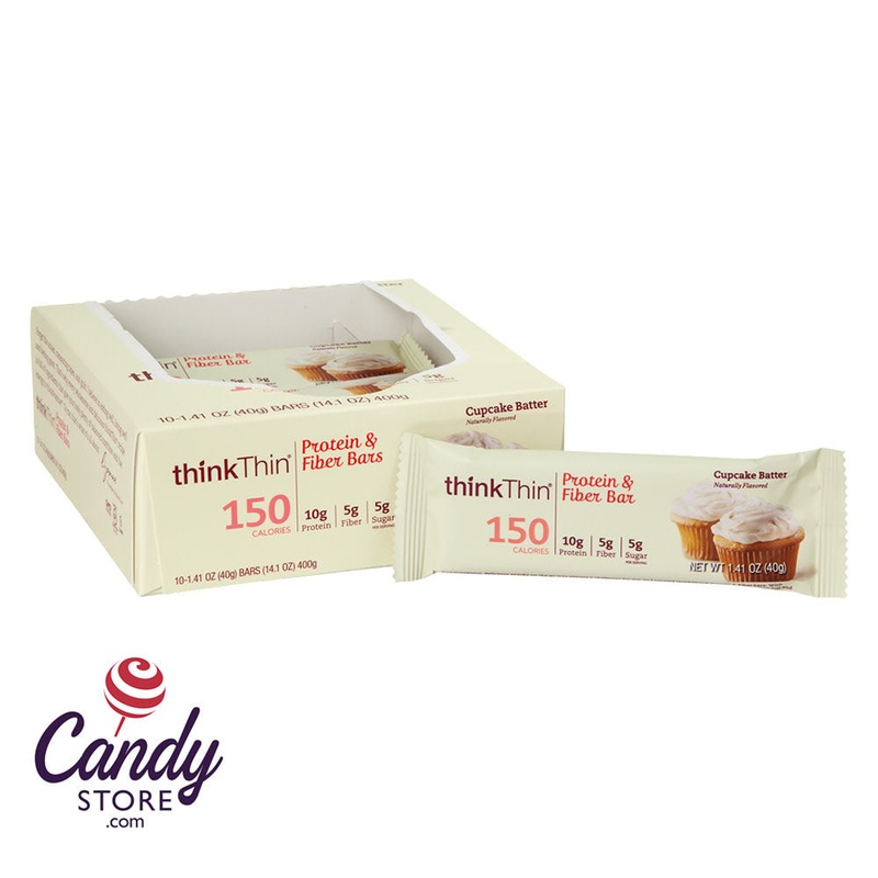 Think Thin Cupcake Batter Protein Bar 1.41oz – 10ct