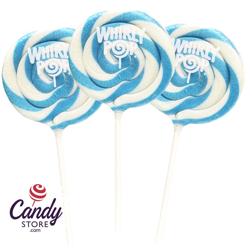 Blue Whirly Pops – 24ct Displays