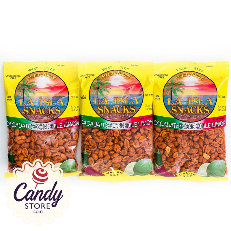 Chili Lemon Peanuts Island Snacks – 6ct