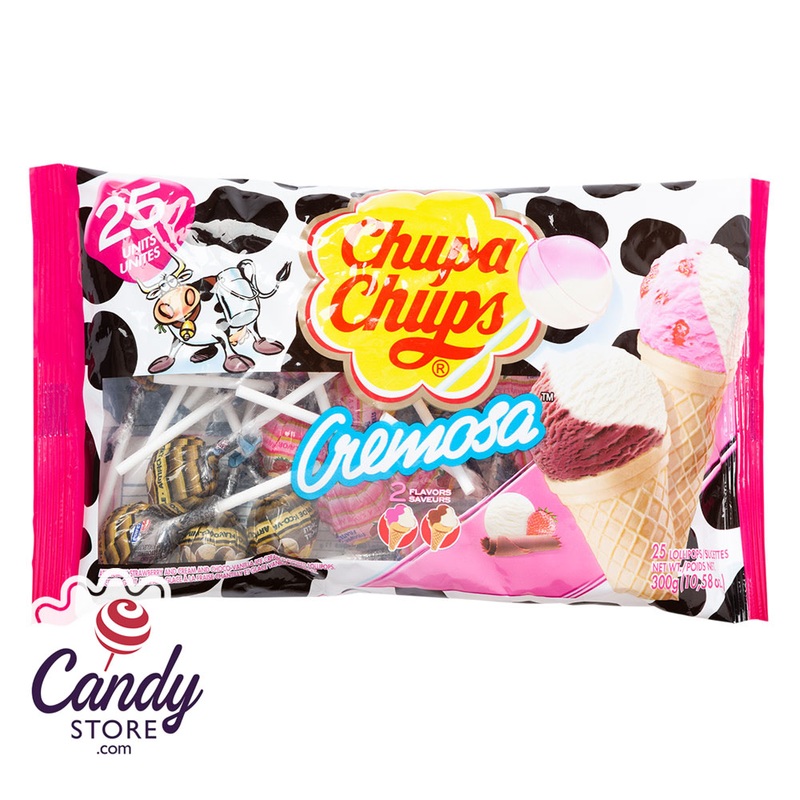 Chupa Chups Cremosa 10.58oz Bag – 20ct