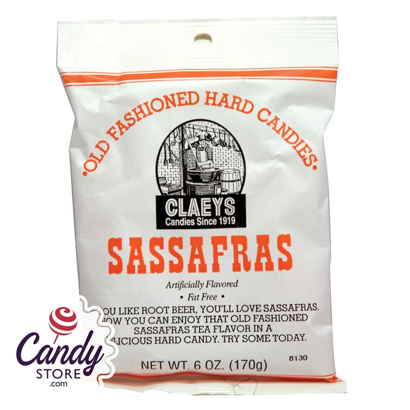 Claey’s Sassafras Drops 6oz Bag – 24ct