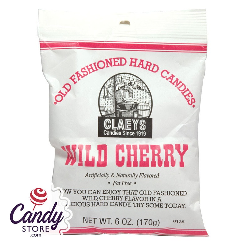 Claey’s Wild Cherry Drops 6oz Bag – 24ct