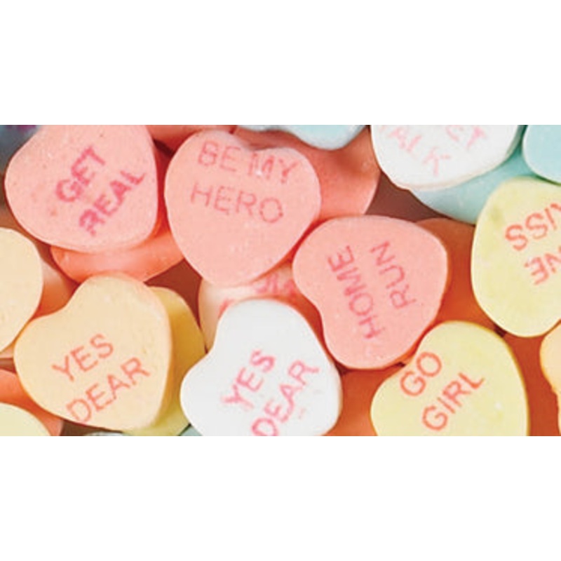 Conversation Hearts Large – 5lb