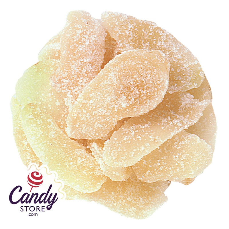 Crystallized Ginger Sliced Sugar-Coated – 11lb Bulk