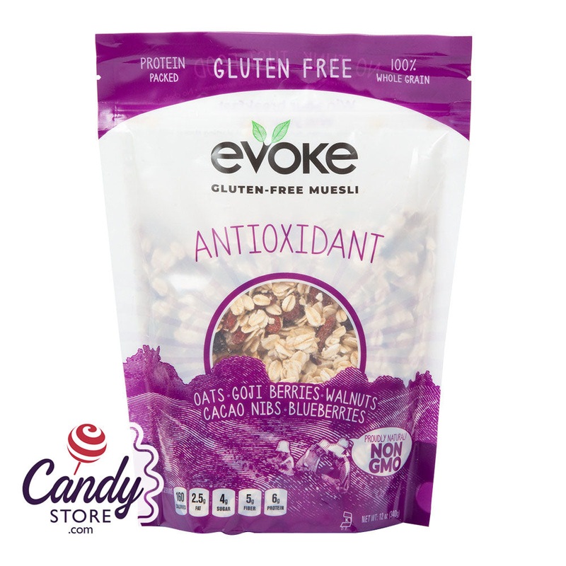 Evoke Antioxidant Muesli 12oz Pouch – 6ct