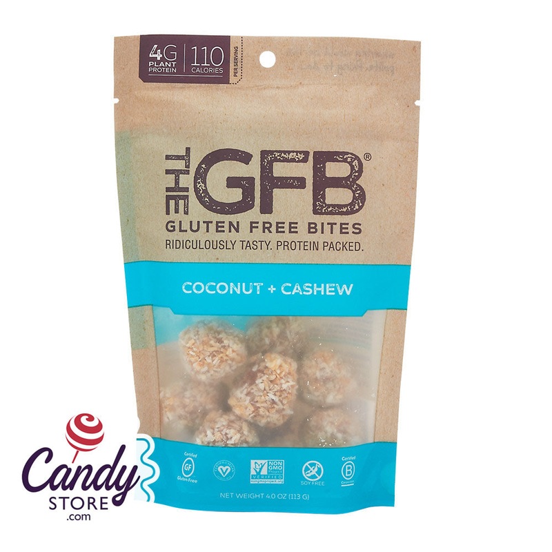 GFB Coconut Cashew Crunch Gluten Free Bites 4oz Peg Bags – 6ct