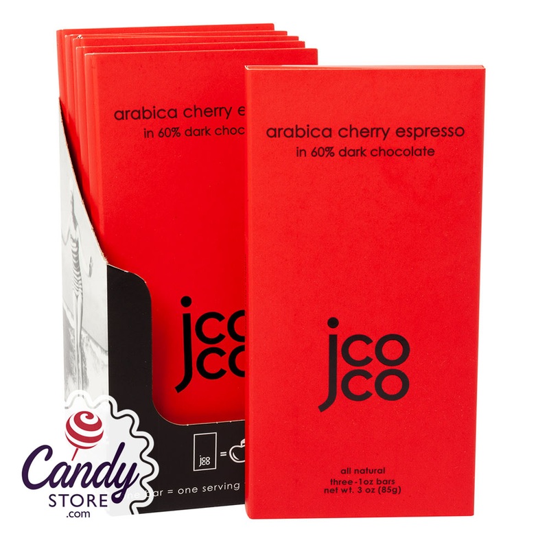 Jcoco Arabica Cherry Espresso 3oz Bar – 6ct