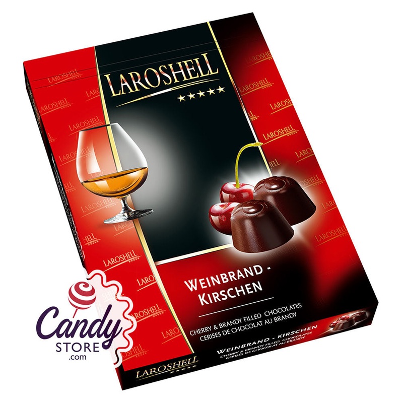 Laroshell Brandy Cherry Liquor Truffles 5.3oz Boxes – 14ct