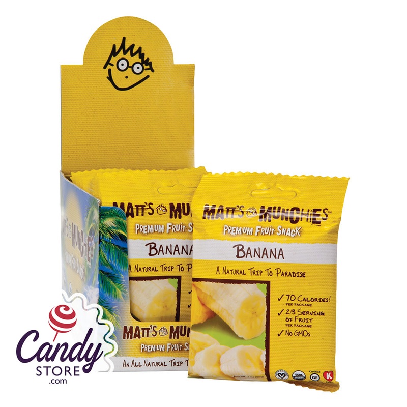 Matt’s Munchies Banana 1oz – 12ct