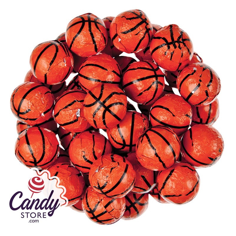 Milk Chocolate Basketballs – 10lb