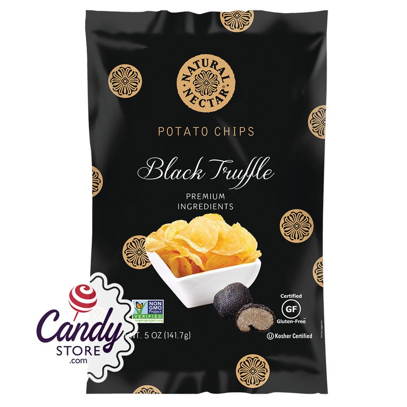 Natural Nectar Potato Chips Black Truffle 5oz – 9ct
