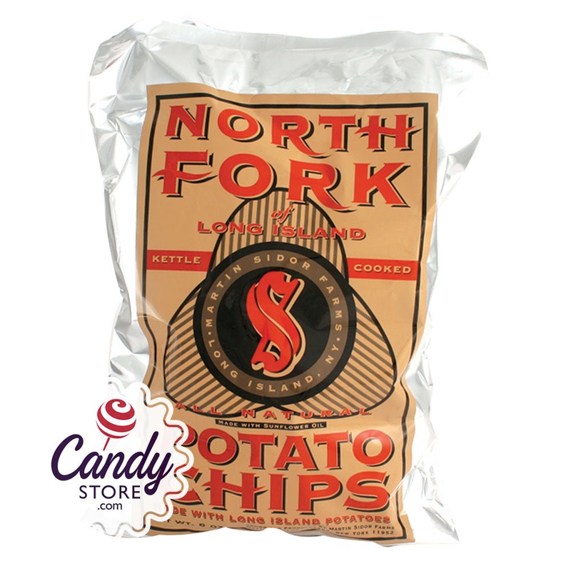 North Fork Potato Chips 6oz Bags – 12ct