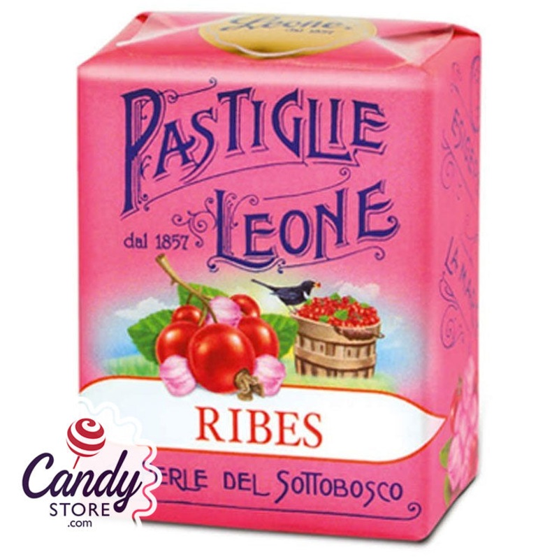 Pastiglie Leone Red Currant Candy Pastilles – 18ct