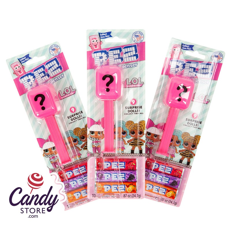 Pez Lol Surprise Assortment Blister Packs – 12ct