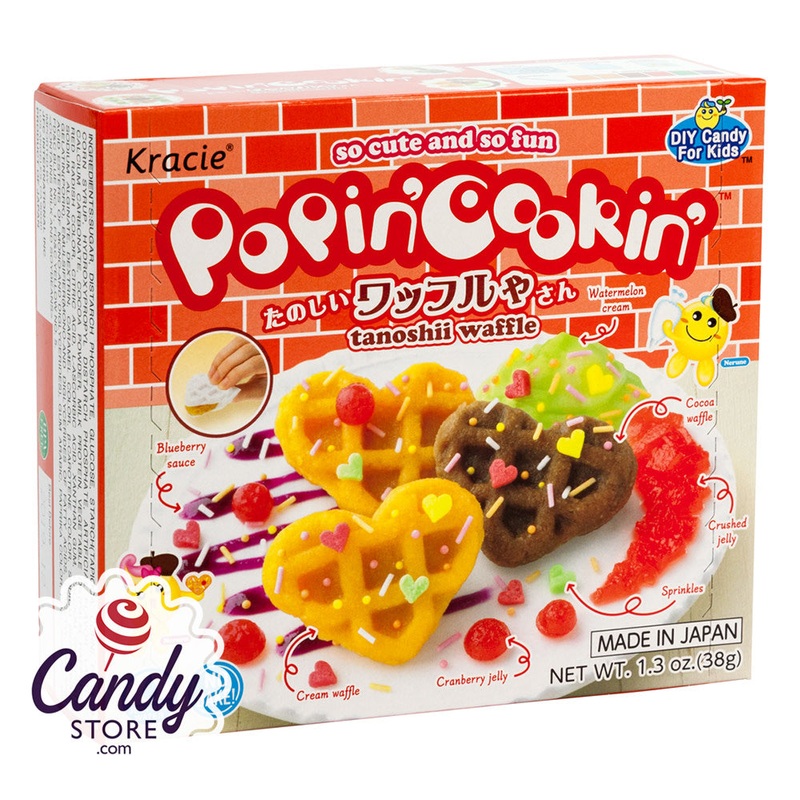 Popin Cookin Waffle Shop Japanese Candy Kits – 5ct