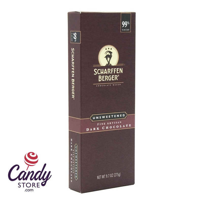 Scharffen Berger 99% Unsweetened Chocolate 9.7oz Baking Bar – 6ct