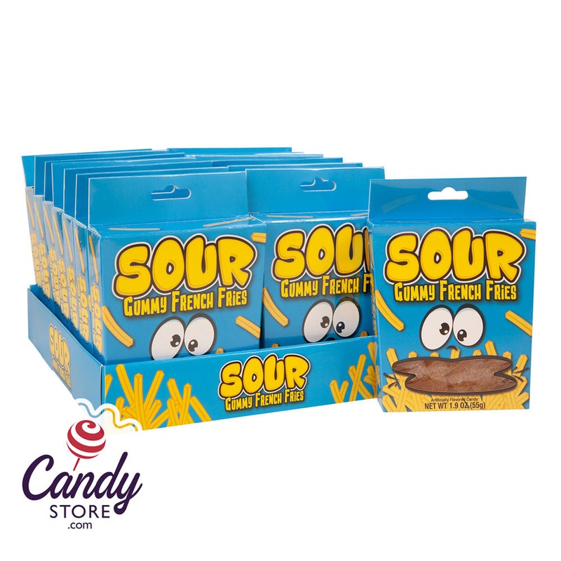 Sour Gummy French Fries – 14ct Boxes