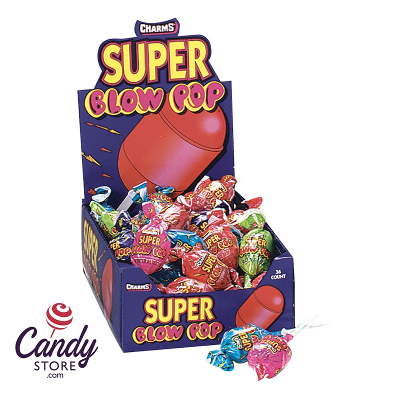 Super Blow Pops from Charms – 48ct