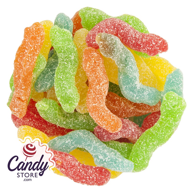 Toxic Waste Sour And Chewy Gummy Worms – 2.2lb