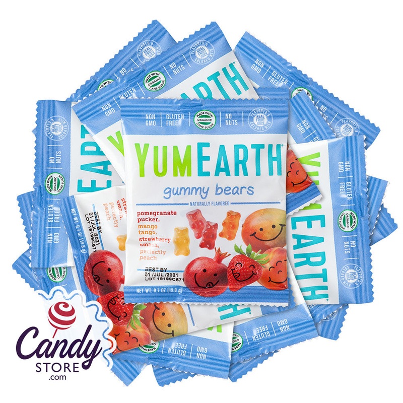 Yumearth Gummy Bears Naturally-Flavored – 43ct