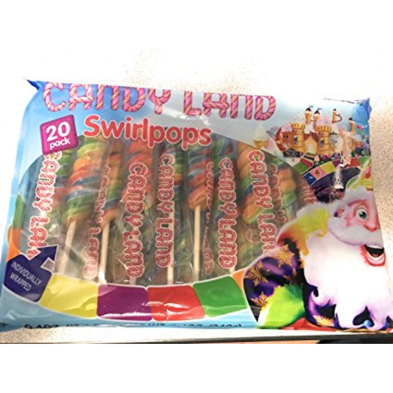 CandyLand Swirl Lollipops 20 Pack – 12ct