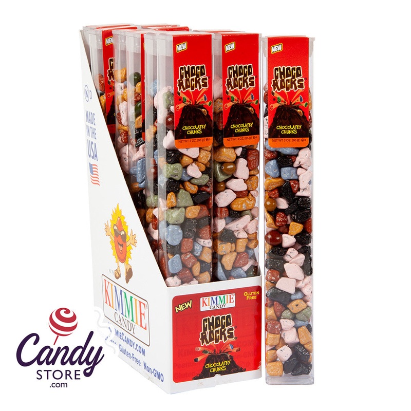 Chocorocks Gemstones Candy – 12ct  Tubes