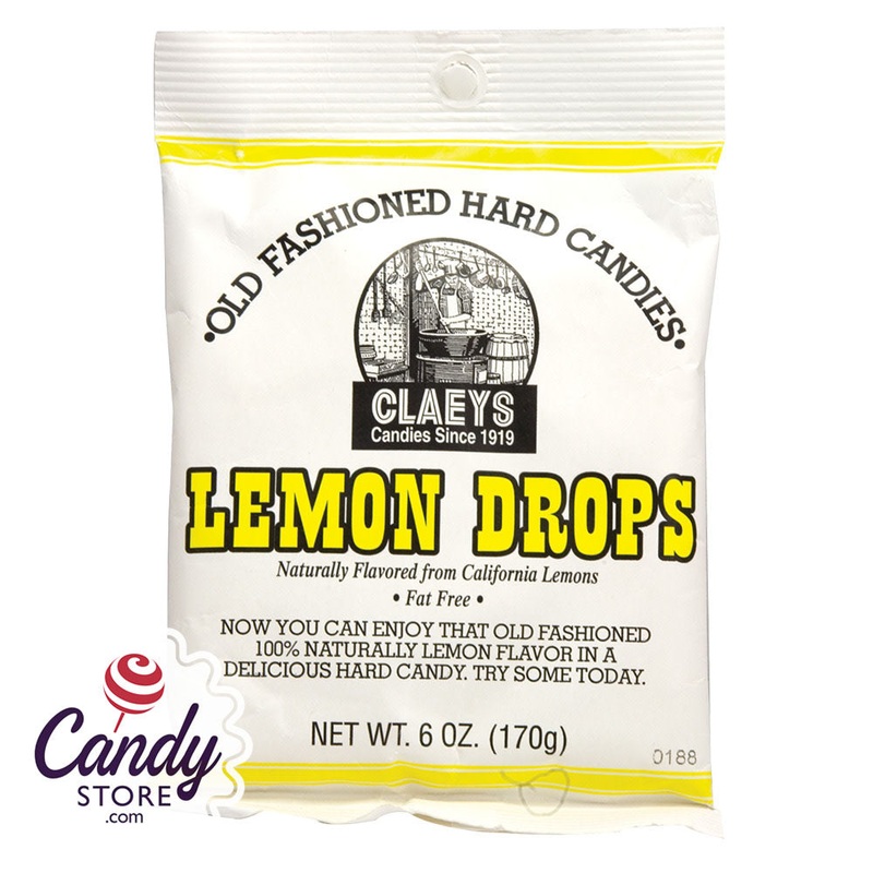 Claey’s Lemon Drops 6oz Bag – 24ct